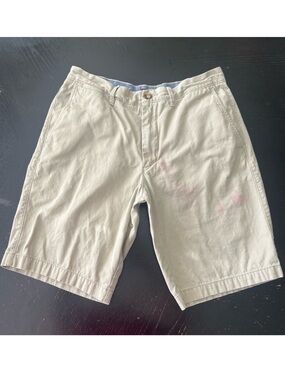 ✅ Merona Men's khaki Light Tan Flat Front Shorts